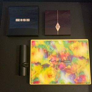 Mac Palette, Pat McGrath Quad, Charlotte Tilbury Blue & Pat McGrath Lipstick